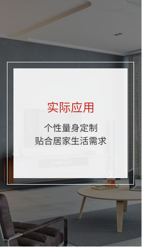 实际应用：个性量身定制贴合居家生活需求